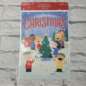Hallmark Peanuts Charlie Brown Countdown to Christmas Advent Calendar